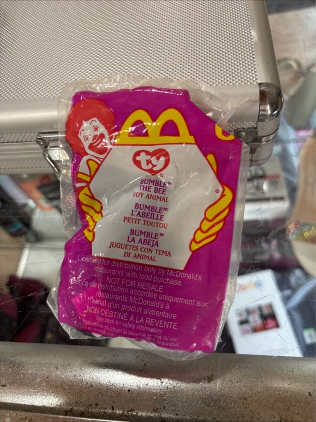 Ty Teenie Beanie Babies McDonald's Happy Meal Toy Chip the Cat 1999