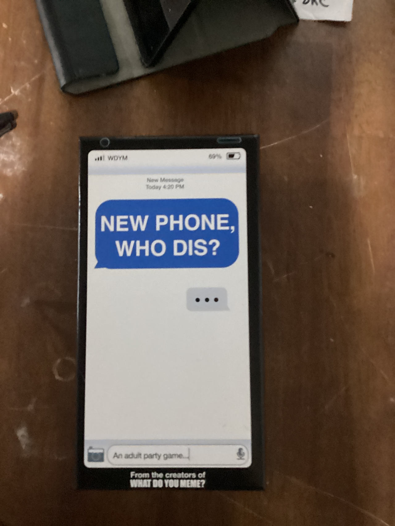 New Phone, Who Dis?