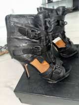 Lamb Leather Platform Ankle heels - Image 8
