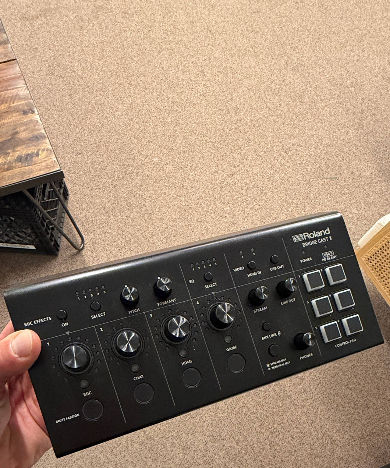 Roland Bridge Cast X Dual Bus Streaming Mixer and Video Capture Card