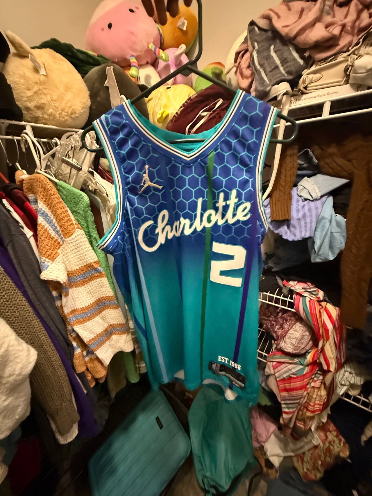 Charlotte Hornets LaMelo Ball City Edition Jersey SIZE LARGE