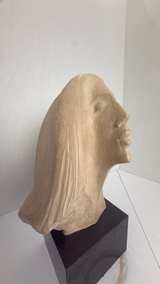 Austin Productions Art Deco Style Female Face Sculpture - Image 3