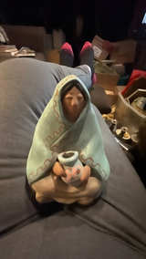 Ramos Signed Ceramic Sculpture - Image 2