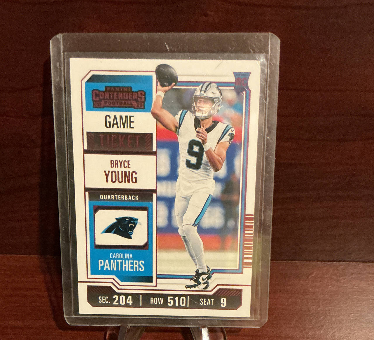 2023 Panini Contenders Bryce Young Game Ticket Rookie Card