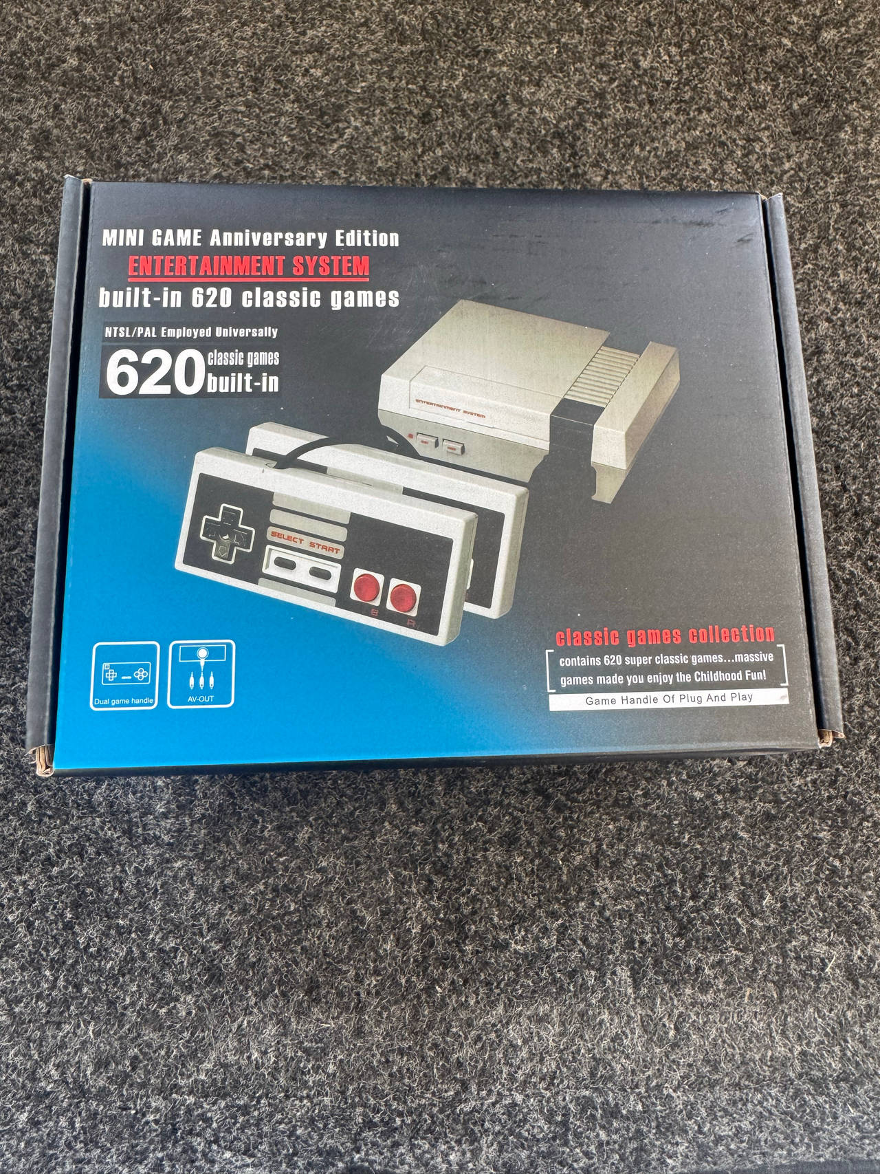 Mini Game Anniversary Edition Entertainment System 620 Games