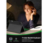Keyboard Case for iPad 9th 8th 7th Generation 10.2 - 7 Colors Backlit Detachable - Image 8