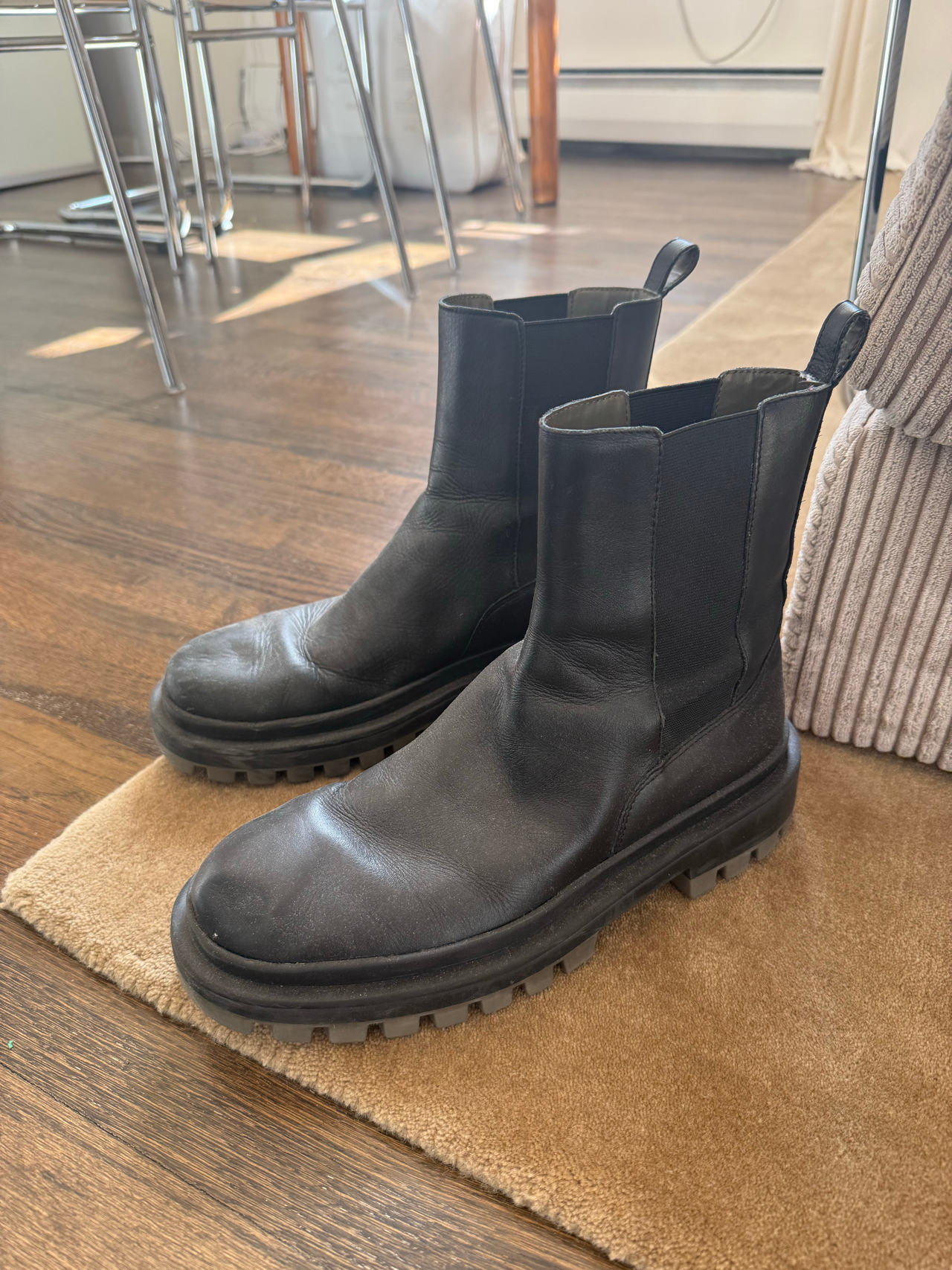 Zara Chelsea Boots Size 41