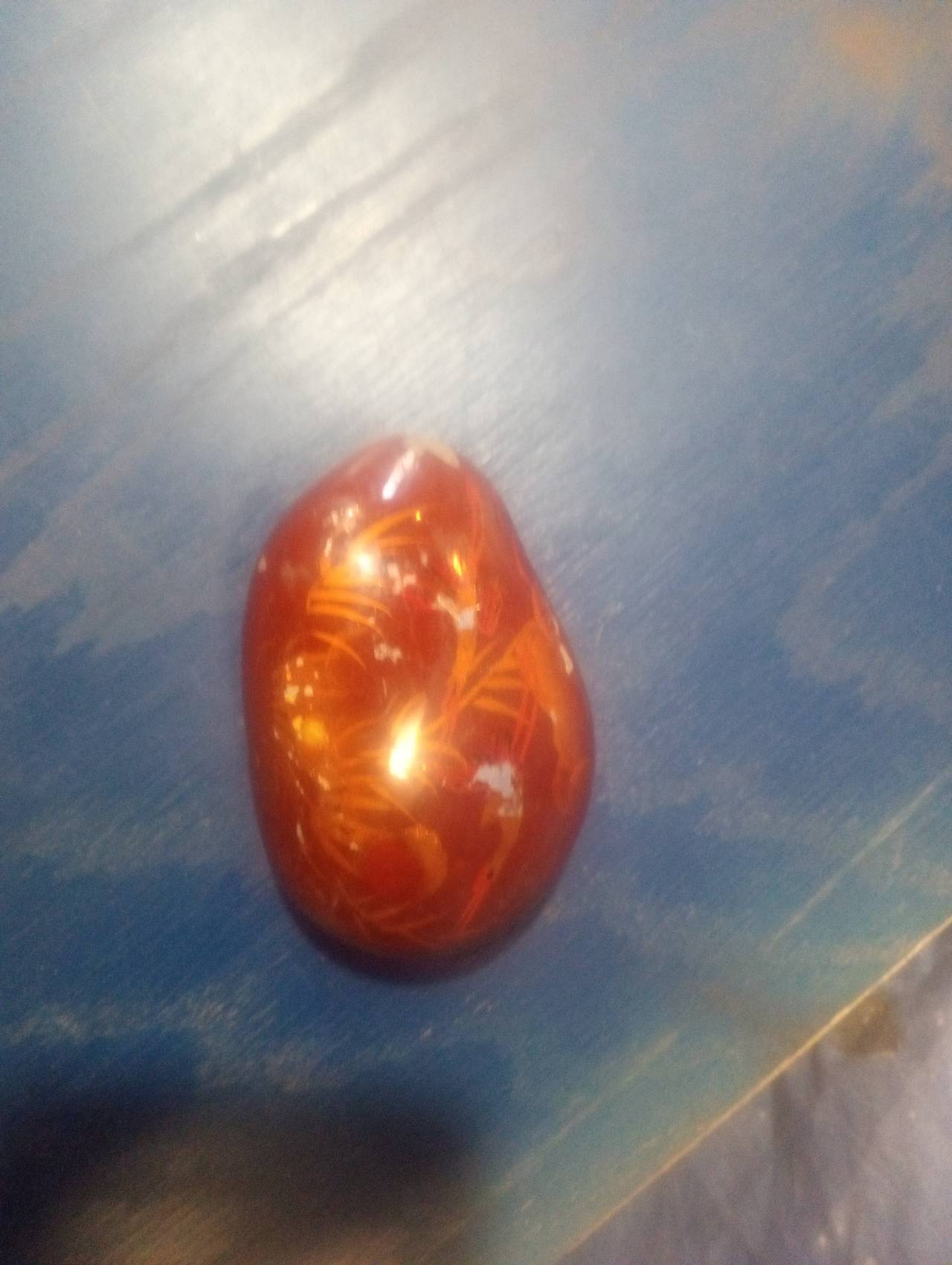 Polished Carnelian Agate Tumbled Stone