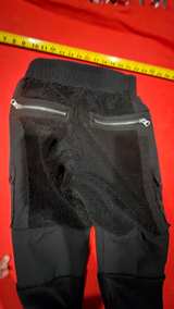 Forever 21 Men's Mixed Media Fleece Joggers - Image 8