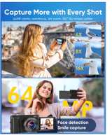 4K Digital Vlogging Camera with 180° Flip Screen - Image 2