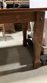 Rustic Solid Pine Dining Table - Image 3