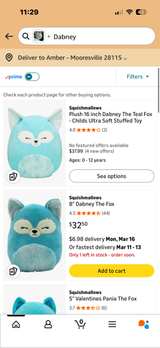 Squishmallows Dabney the Fox 16-inch Plush - Image 2
