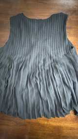 Massimo Dutti Pleated V-Neck Top - Image 6