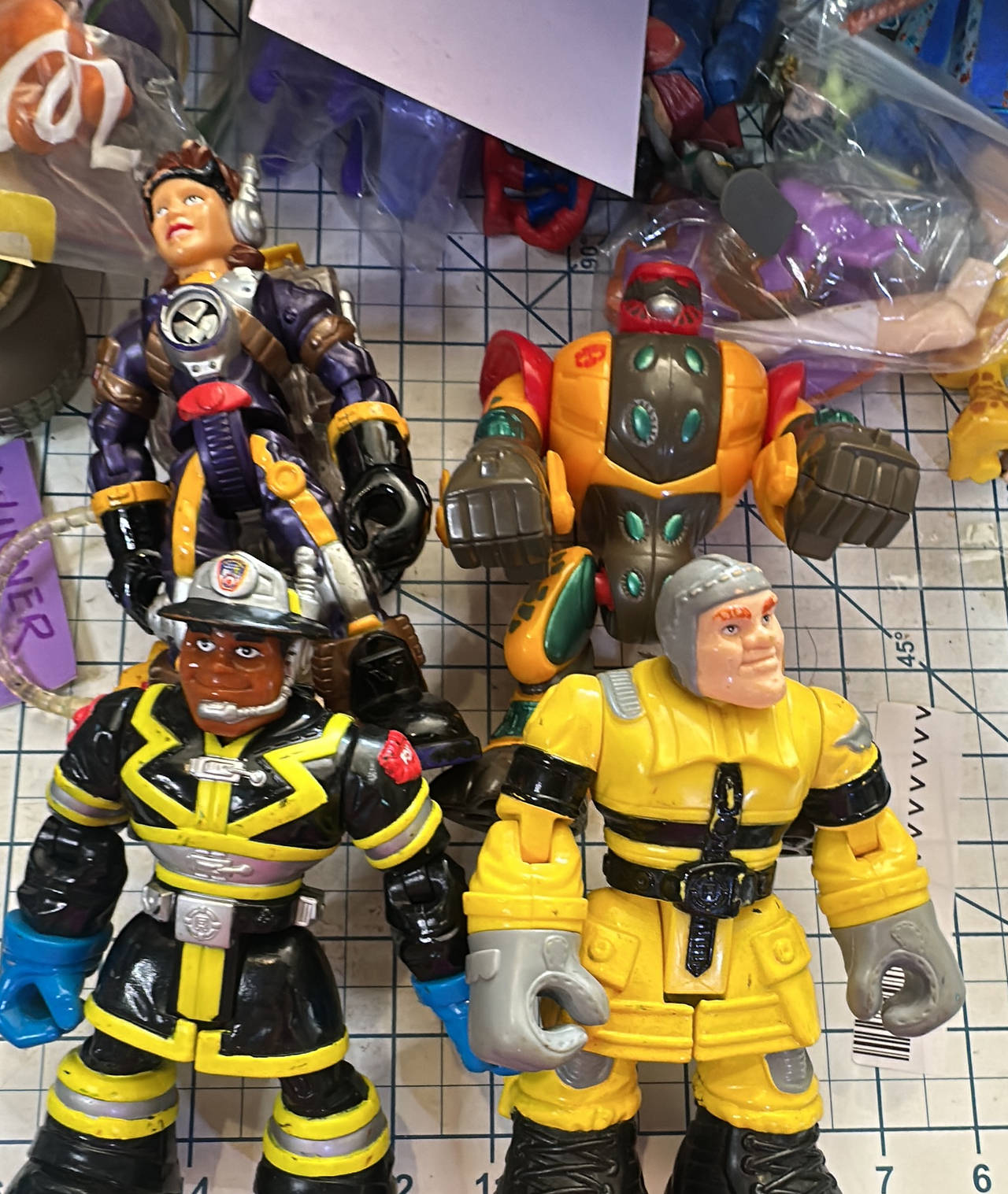 Fisher-Price Rescue Heroes Action Figures Lot