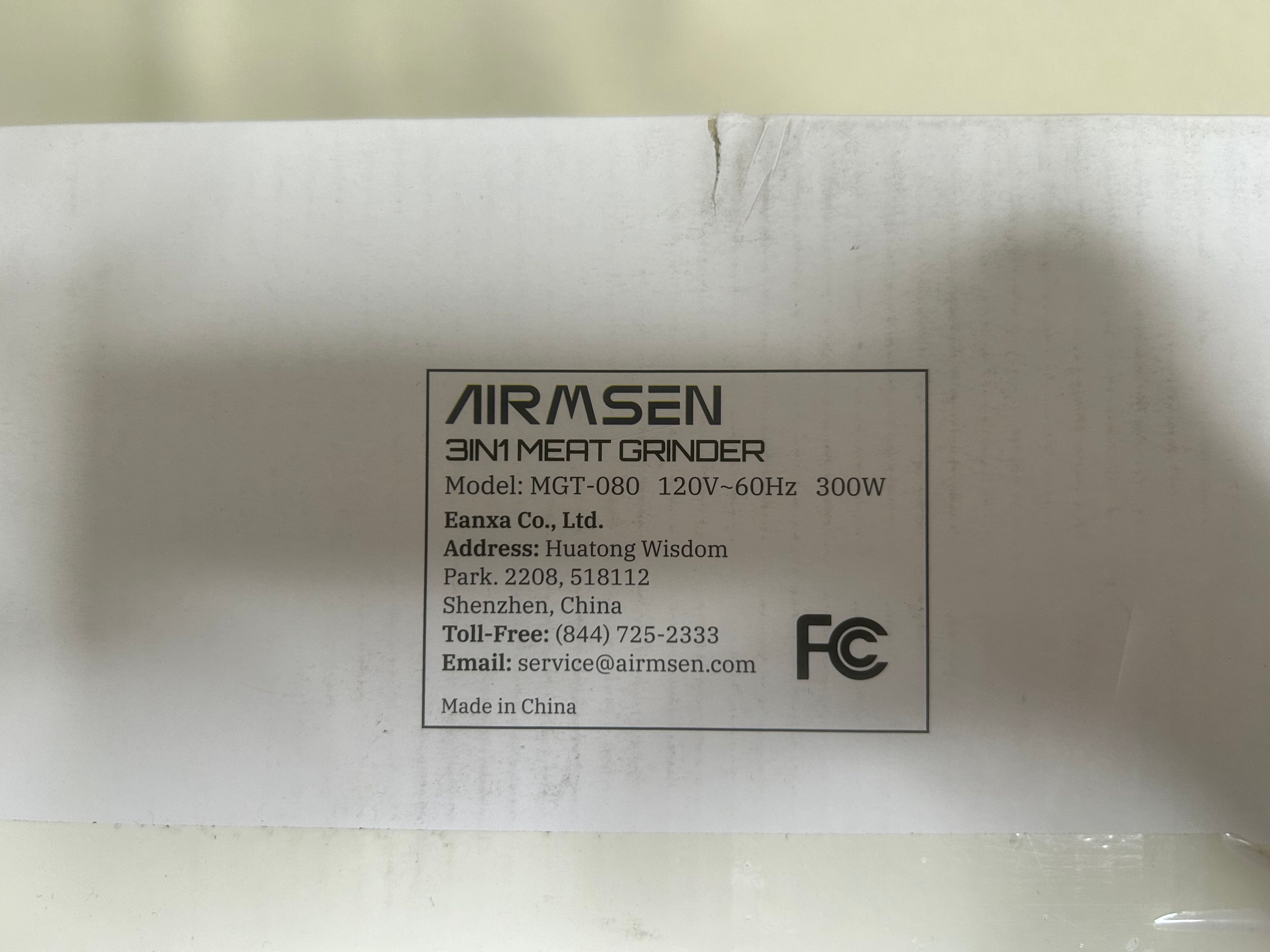 Airmsen 3-in-1 Meat Grinder MGT-612 - Image 4