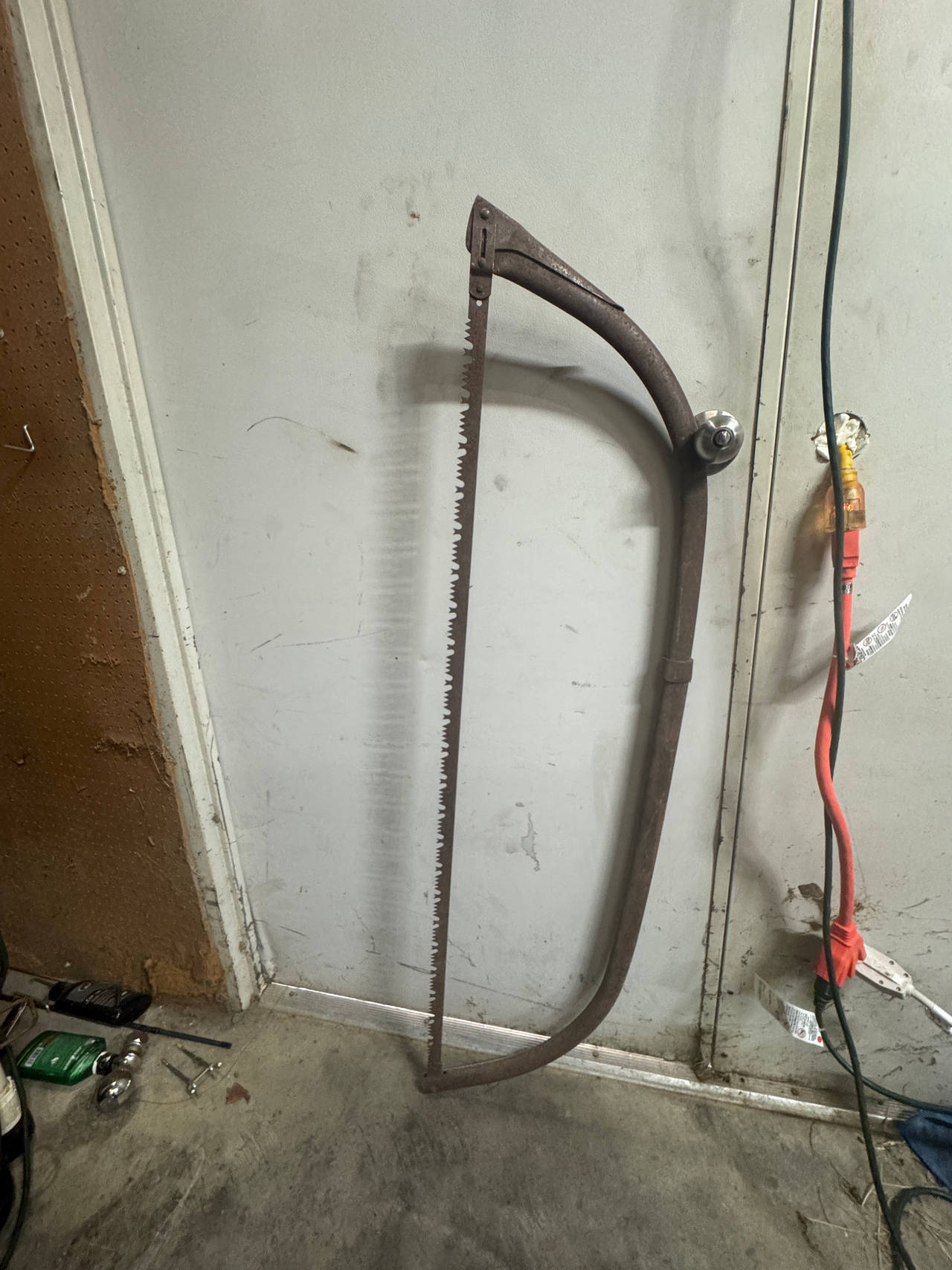 Steel bow saw 50”