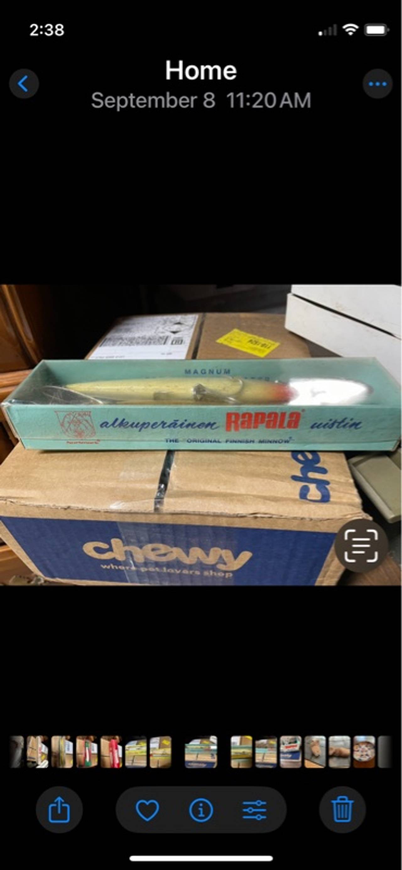 Rapala Magnum Double Treble Floating Lure 13G Silver 5.25"