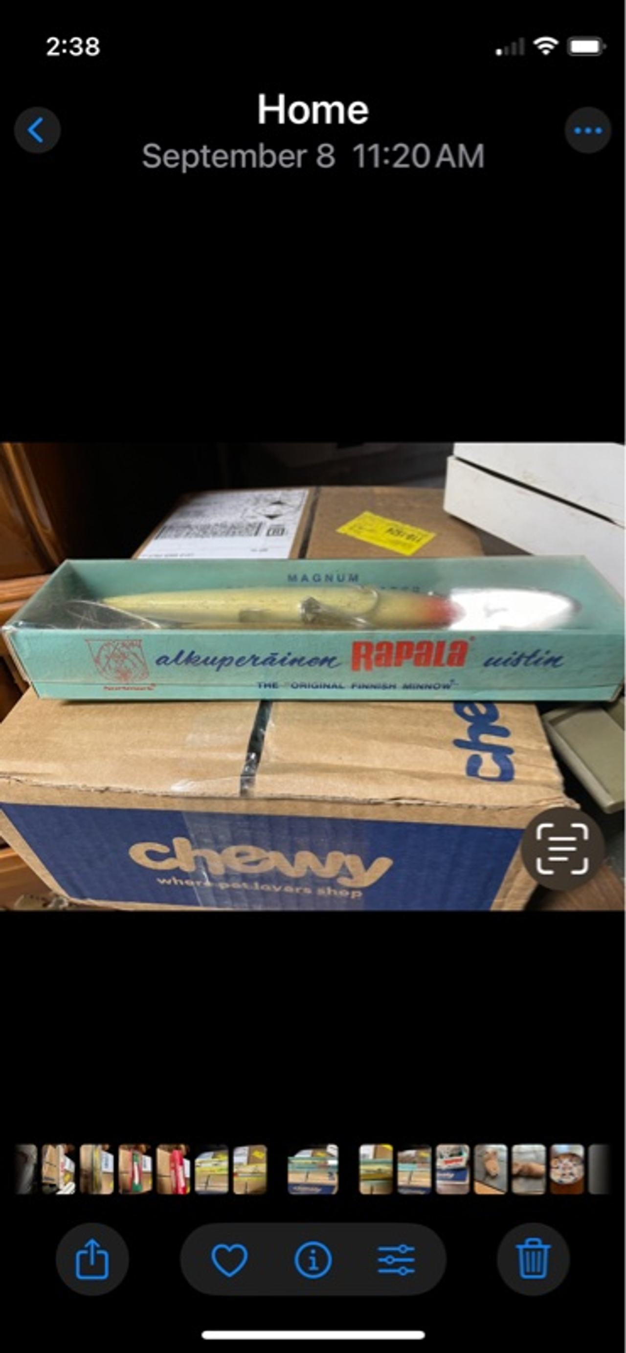 Rapala Magnum Double Treble Floating Lure 13G Silver 5.25"