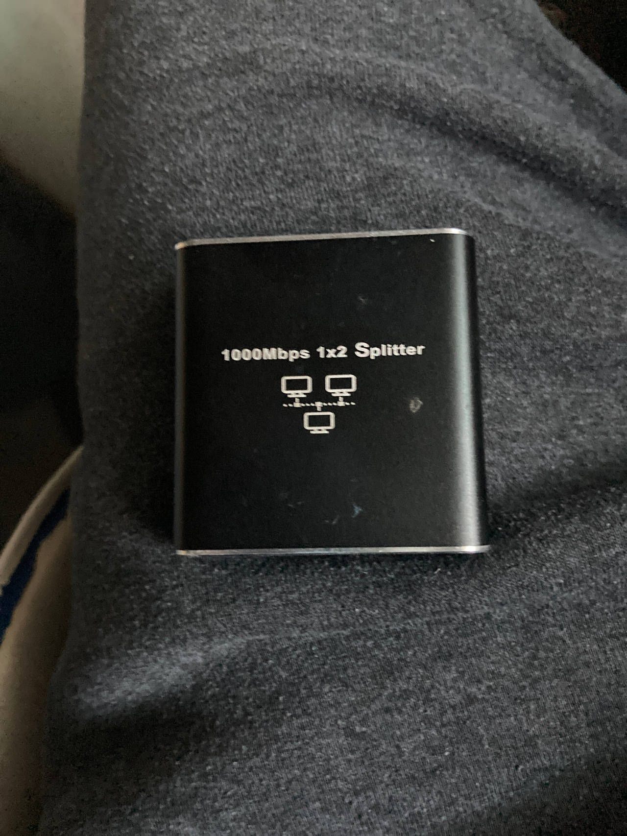 Ethernet Splitter 1000Mbps 1x2