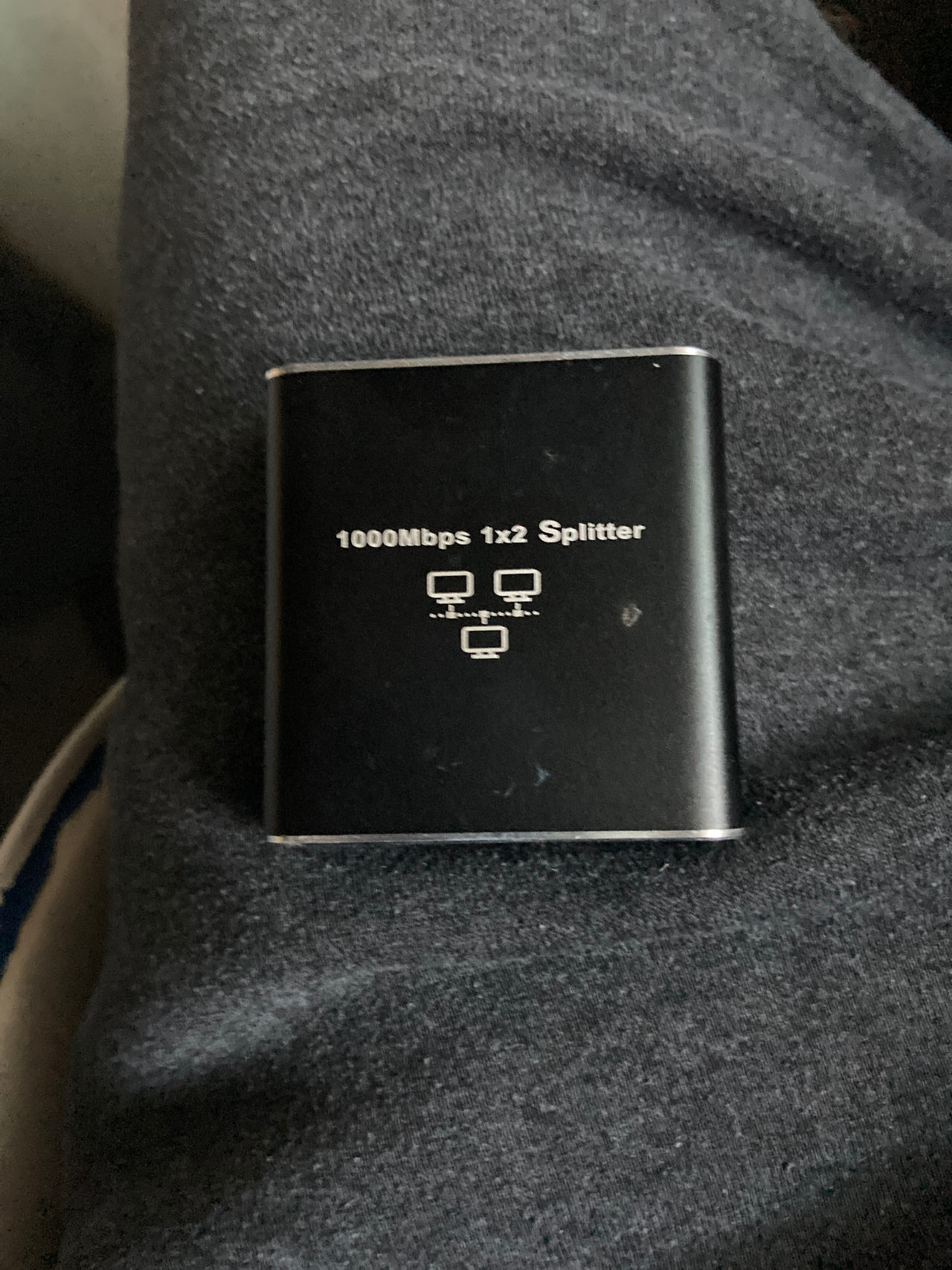 Ethernet Splitter 1000Mbps 1x2