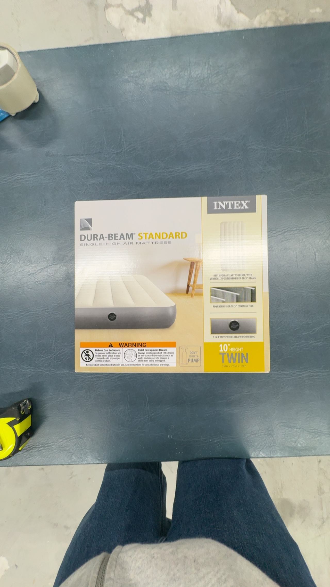 Intex Dura-Beam Standard Series Twin Air Mattress