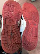 Nike Dunk Low Black White Orange - Image 5