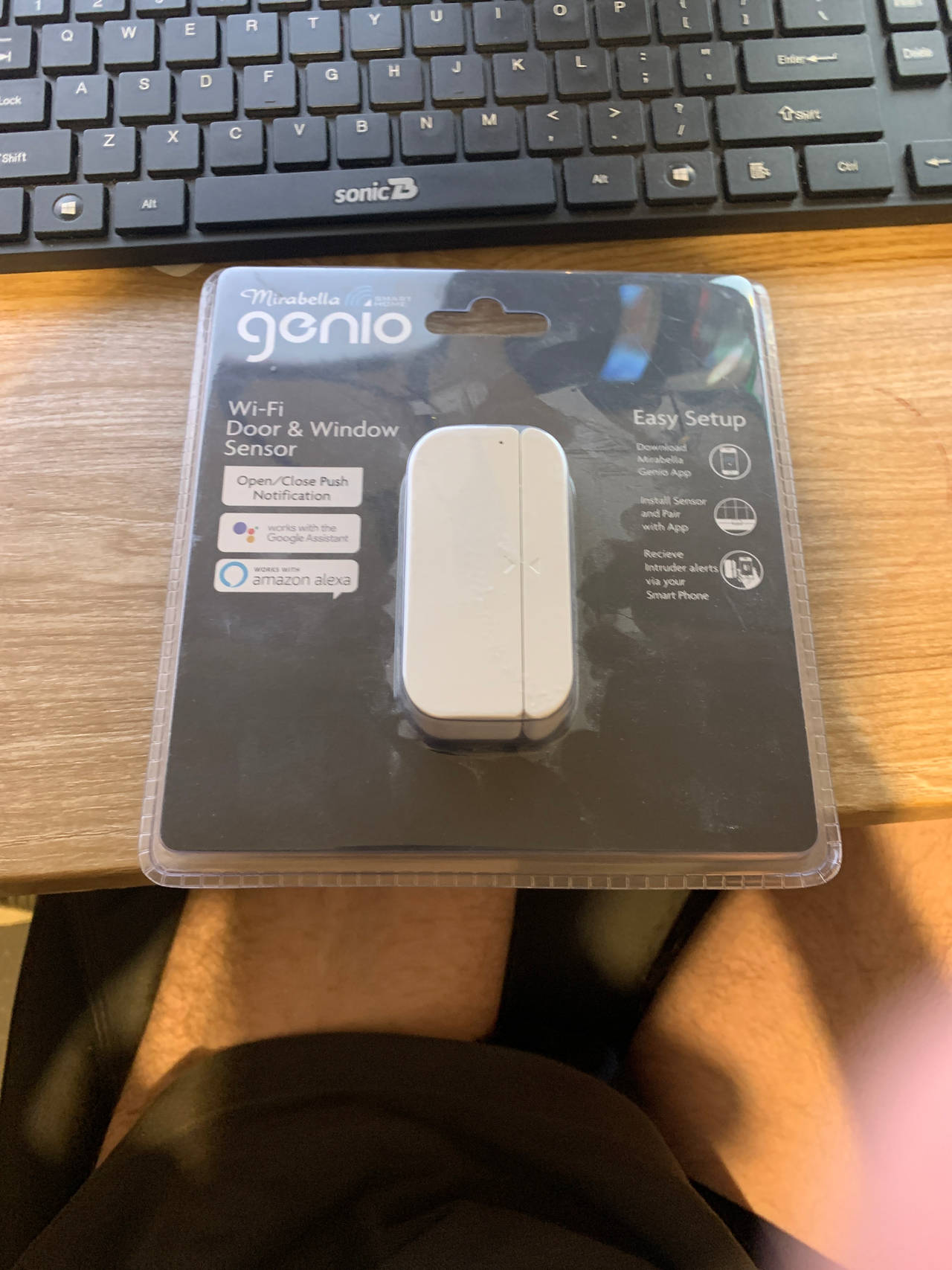 Mirabella Genio Wi-Fi Door & Window Sensor