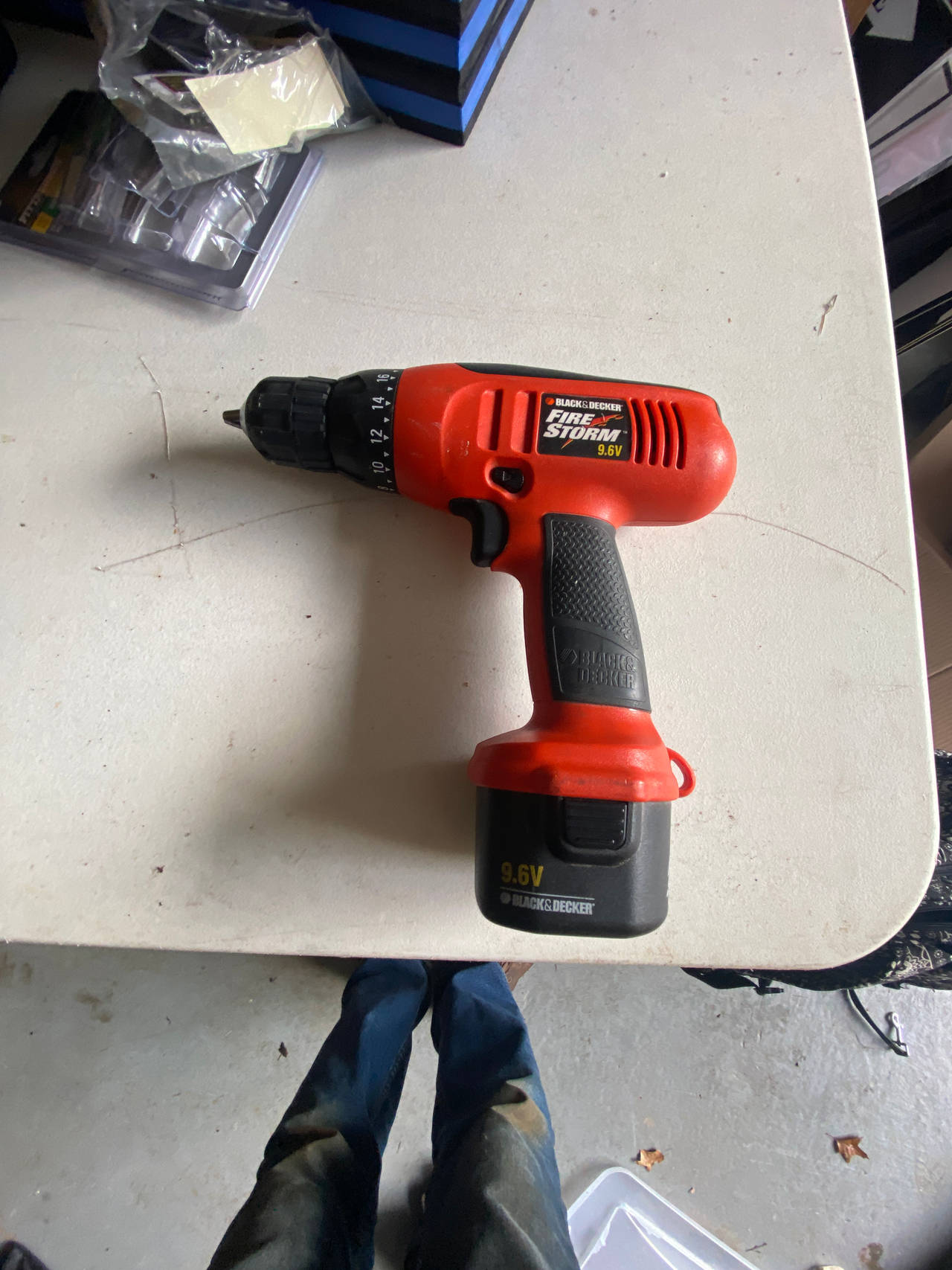 Black & Decker FireStorm 9.6V Cordless Drill