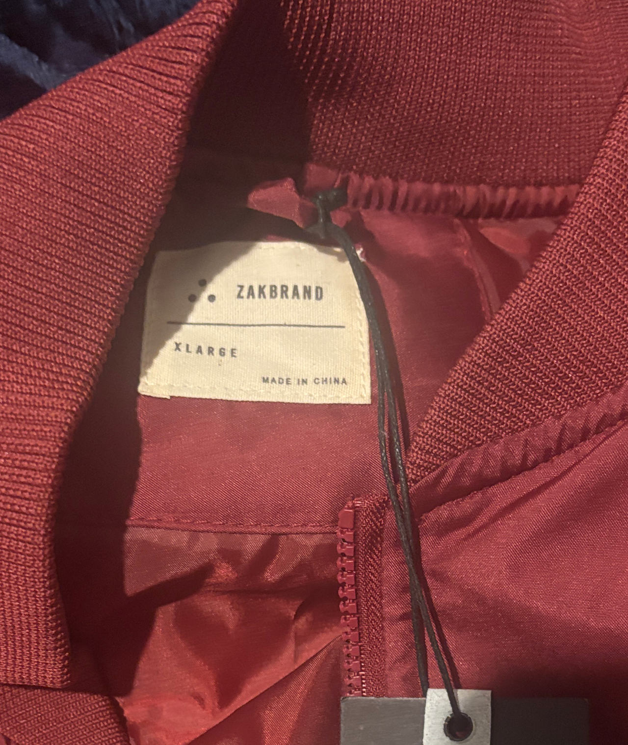 Zak Brand Men's Bomber Jacket