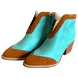 Women's Western Ankle Boots - Image 2