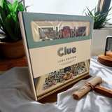 Clue Luxe Edition Board Game with solid maple wood cabinet - Image 1