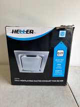 Heller 250mm Ducted Exhaust Fan Silver - Image 1