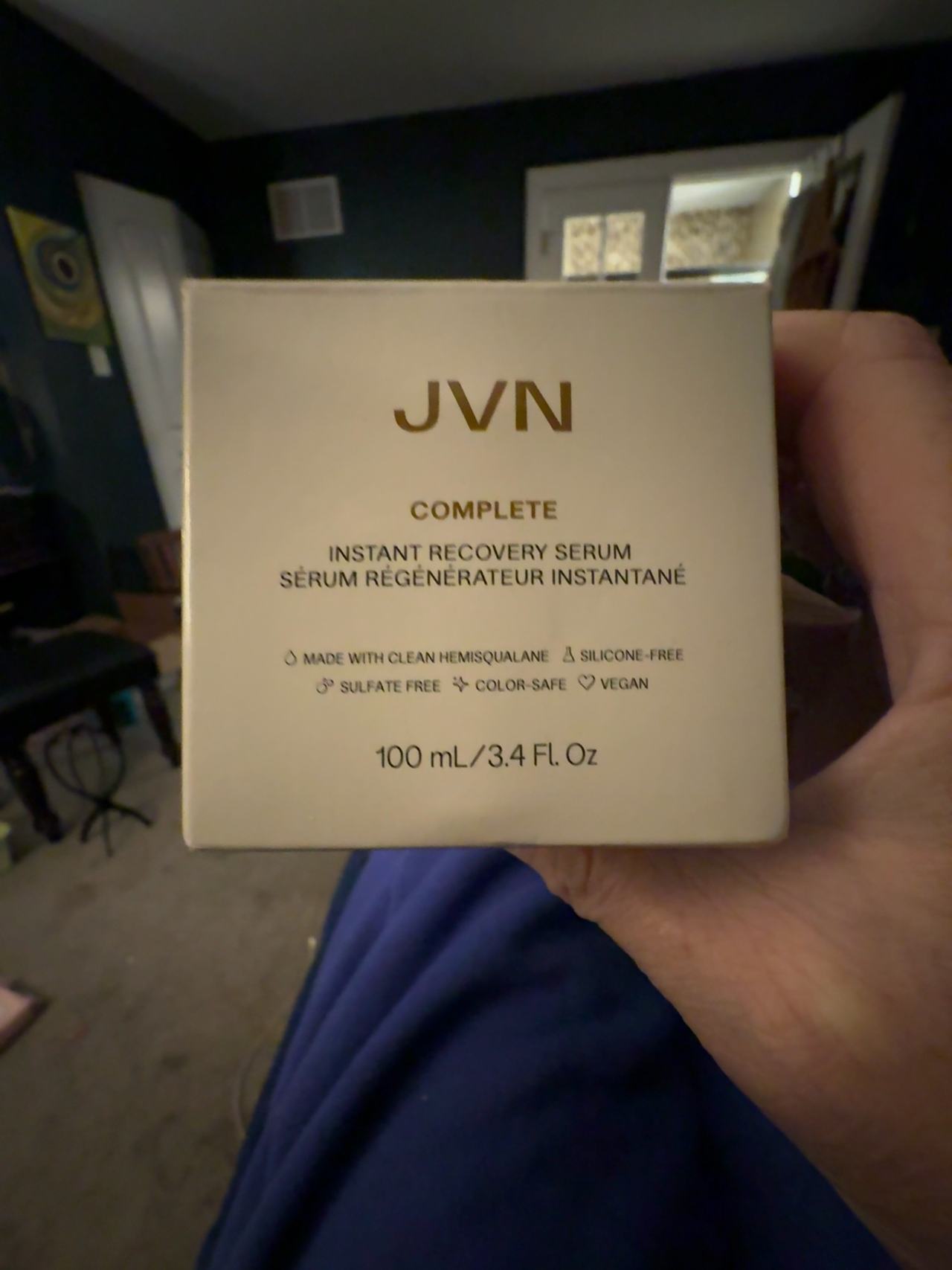 JVN Complete Instant Recovery Heat Protectant Serum