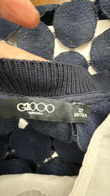 G2000 Woman Circle Overlay Dress size 32 - Image 4