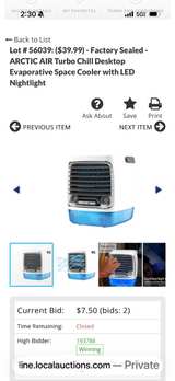 Arctic Air Pure Chill Evaporative Air Cooler - Image 4