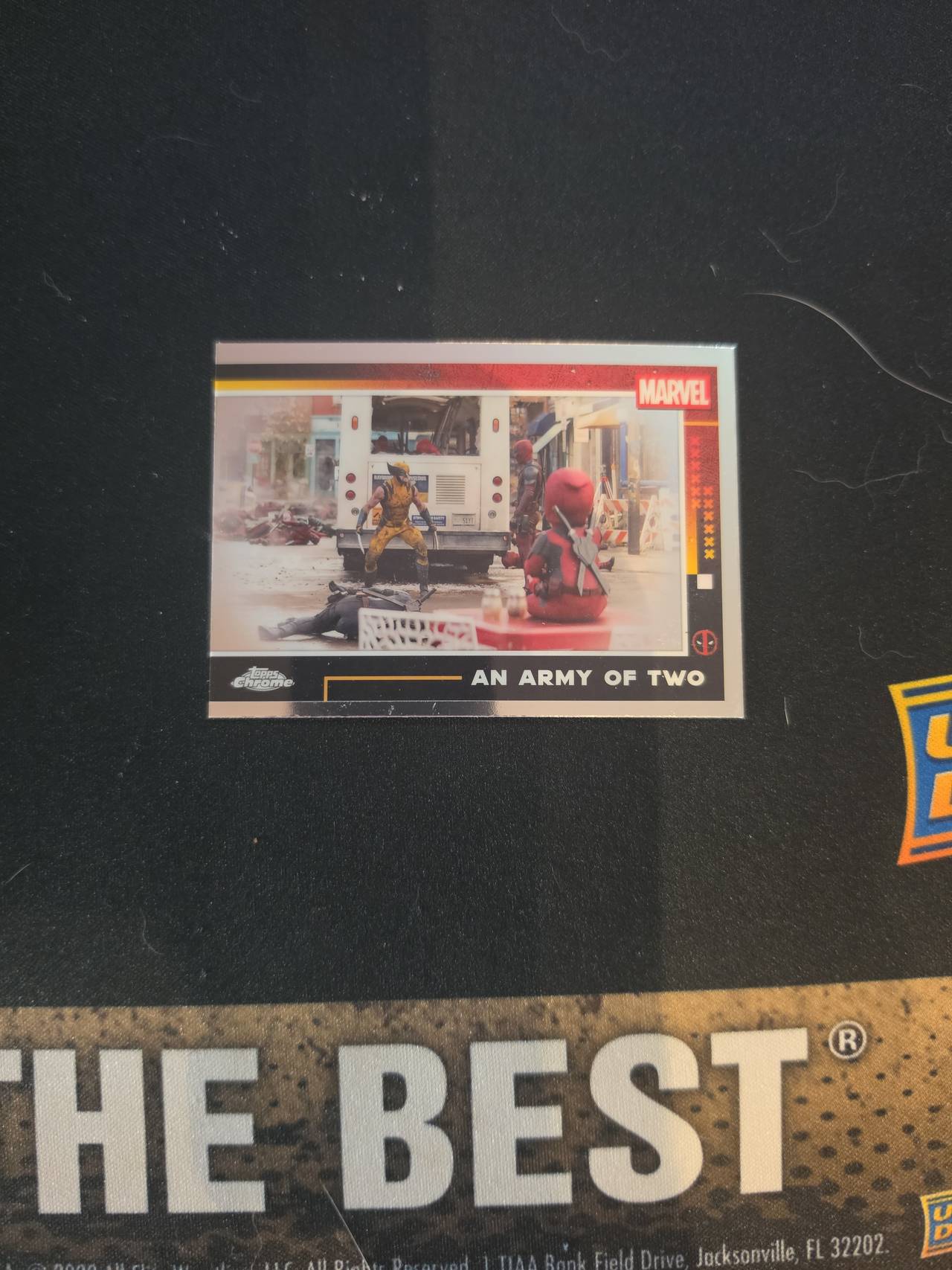 2024 Topps Chrome Marvel Deadpool & Wolverine #DT-11 An Army of Two