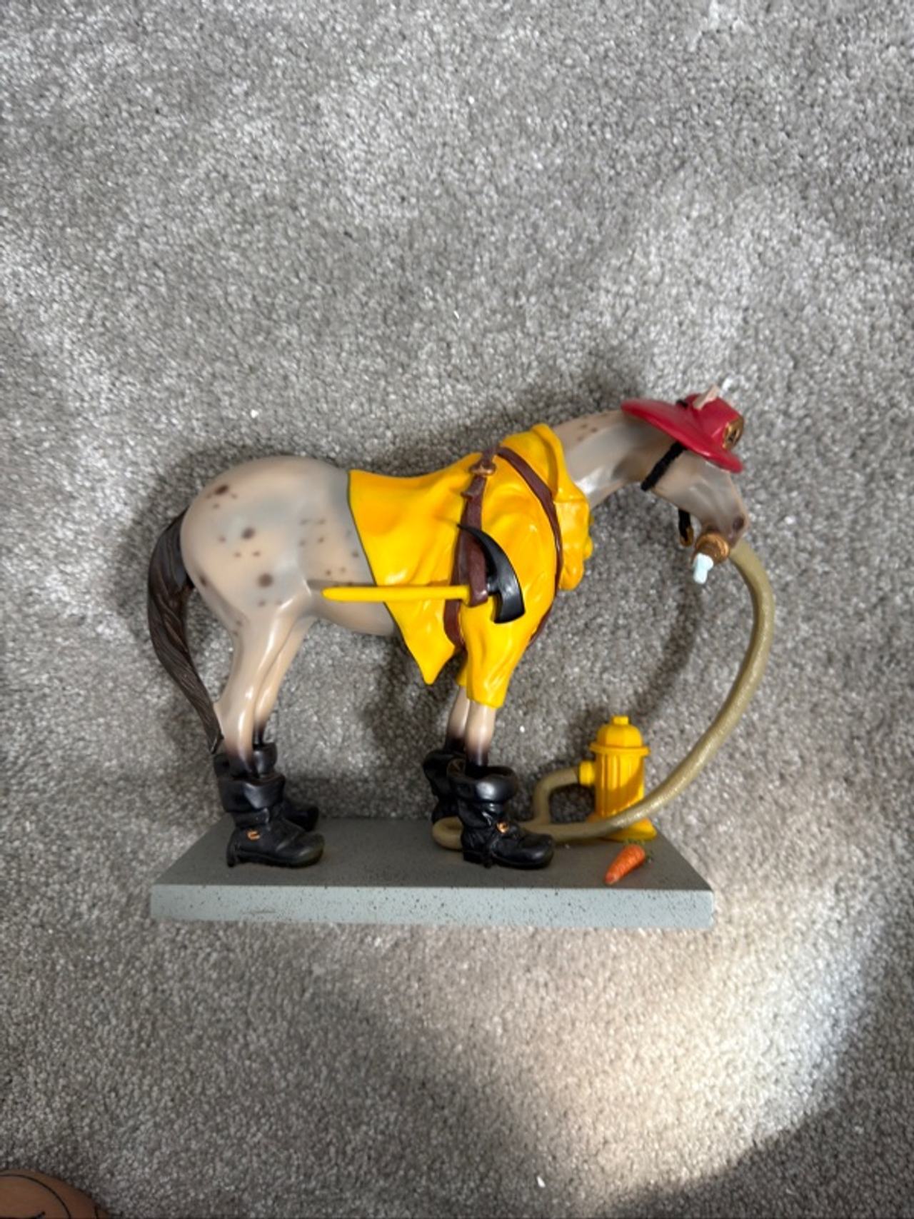 Trail of Painted Ponies Fireman Pony #1453 Figurine
