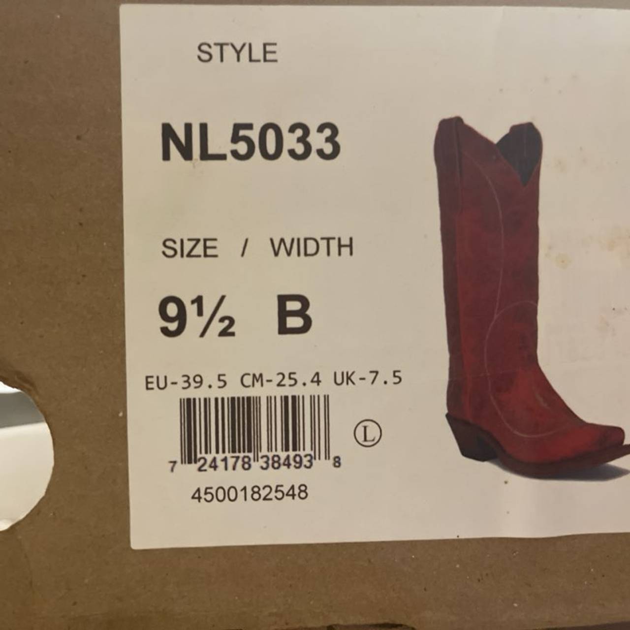 Nocona Women's NL5033 Red Western Boots