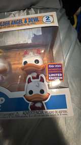 Funko Pop! Disney: Donald Duck - Donald's Shoulder Angel & Devil 2-Pack (2022 Wondrous Convention Limited Edition) - Image 2