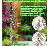 Bird Spikes, Squirrel Spikes and Squirrel Baffles Keep Raccoons, Cats and Snakes - Image 6