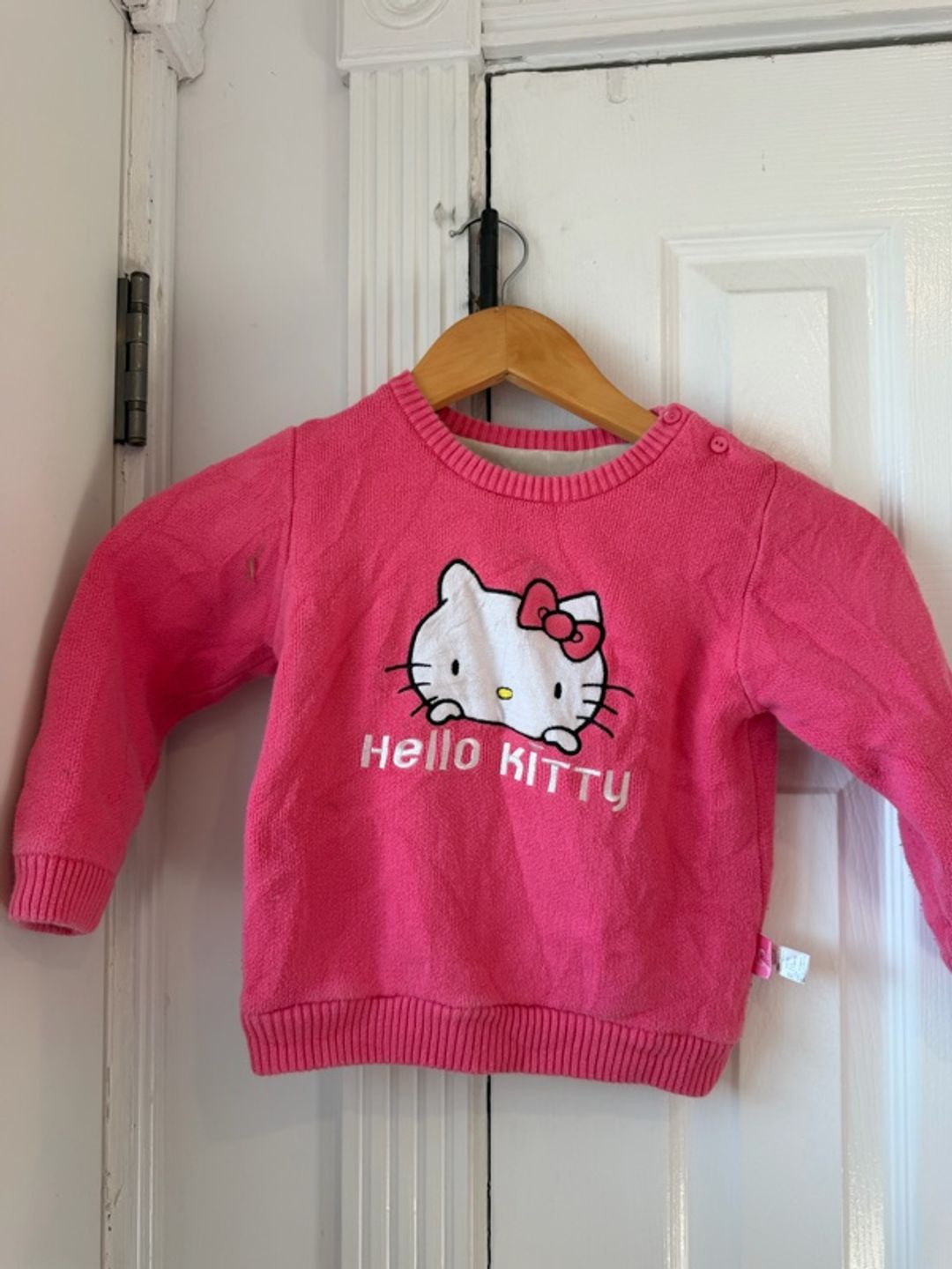 Hello Kitty Toddler Girls Sweater Pink Children’s
