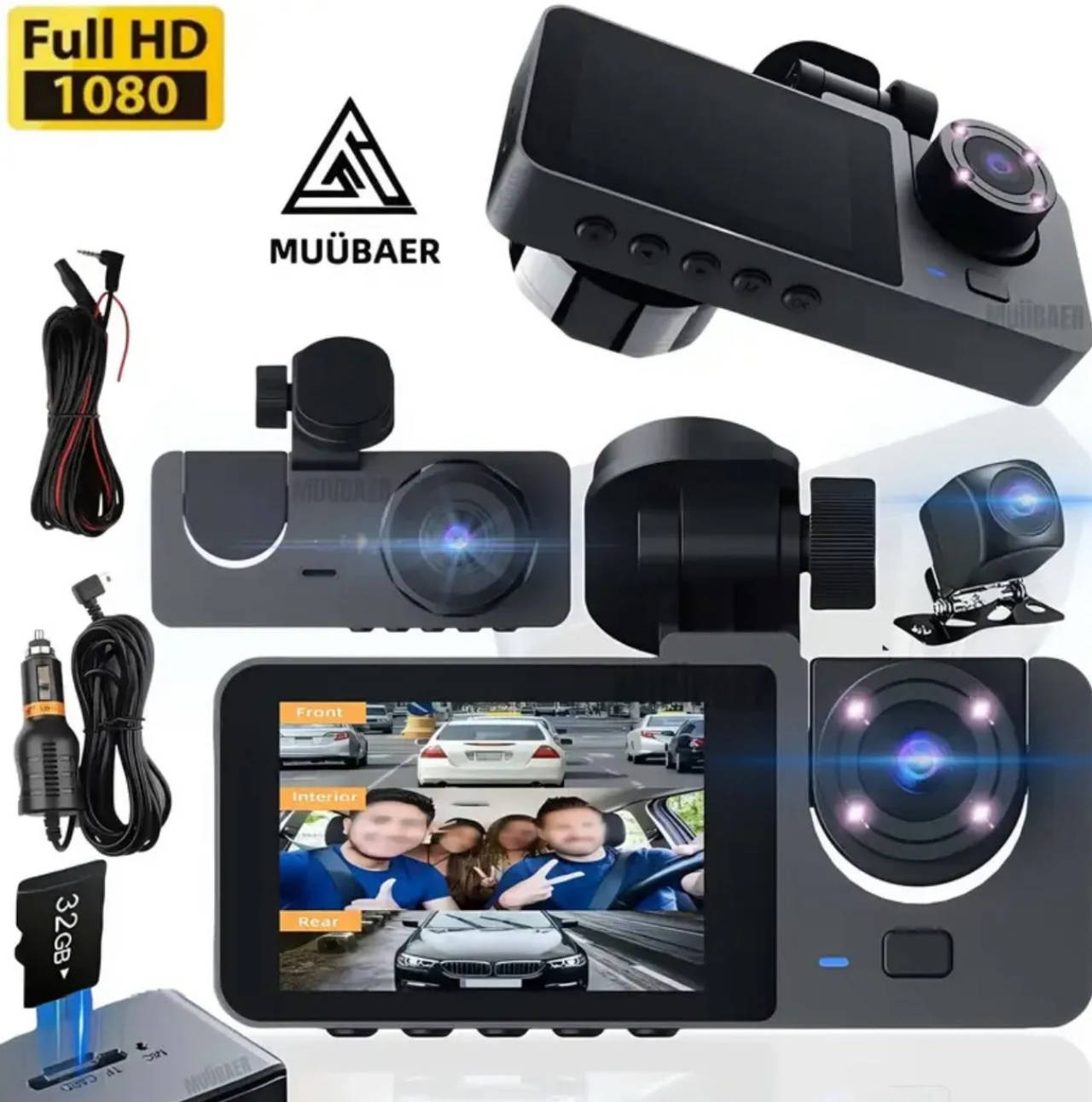 MUÜBAER Dash Cam