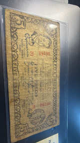 Philippines Guerrilla 5 Peso 1942 Banknote - Image 2