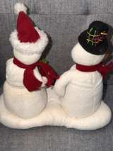 Hallmark Jingle Pals Mr & Mrs Snowman Animated Plush TESTED AND WORKS  - Image 3