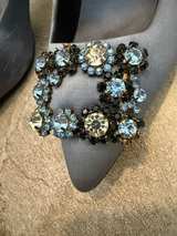 Roger Vivier Blue Flower Strass Buckle Pumps - Image 5