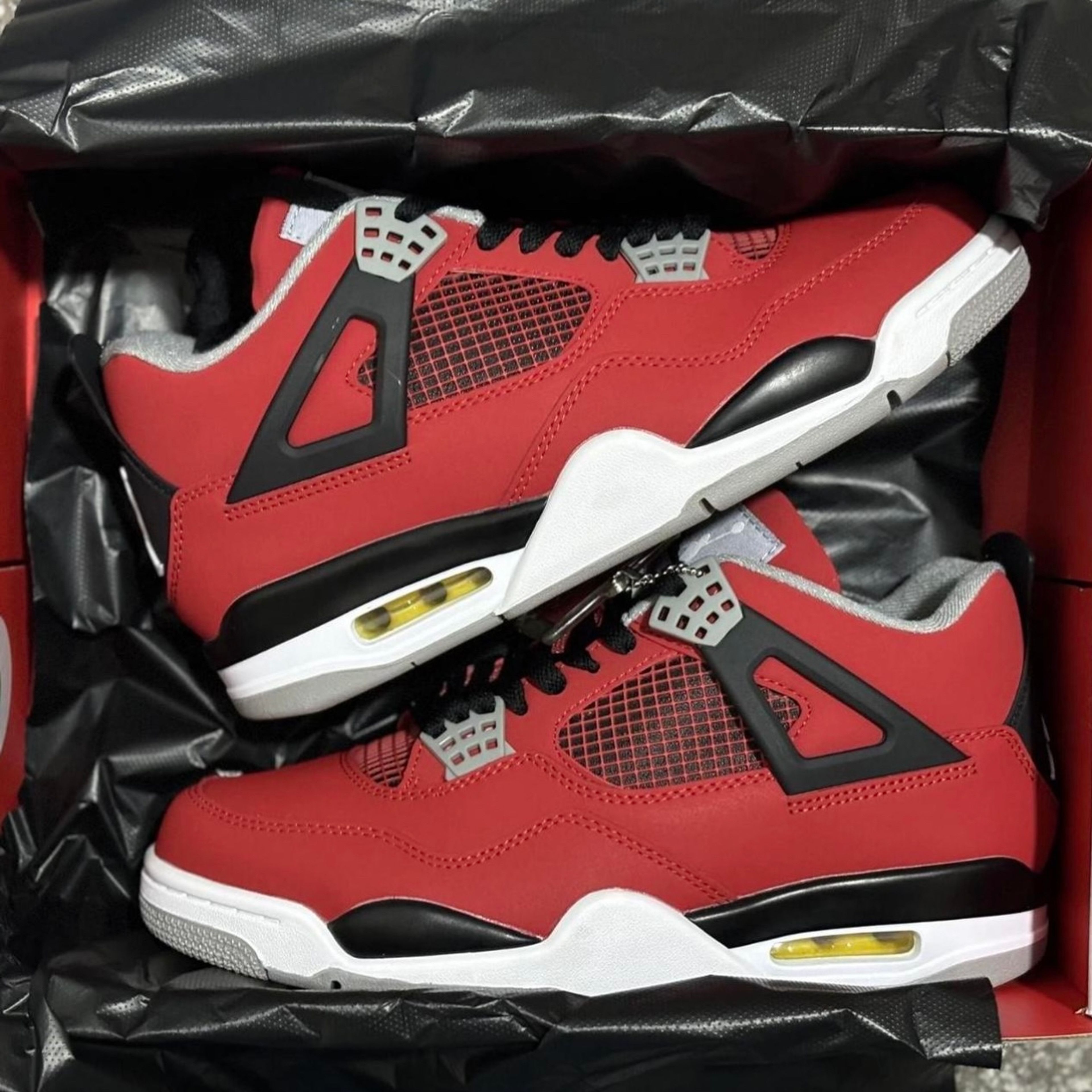 Nike Air Jordan 4 Retro 2013 Toro Bravo/Red, Size 8.5