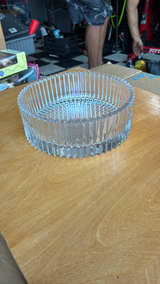 Cut Glass Crystal Bowl - Image 2