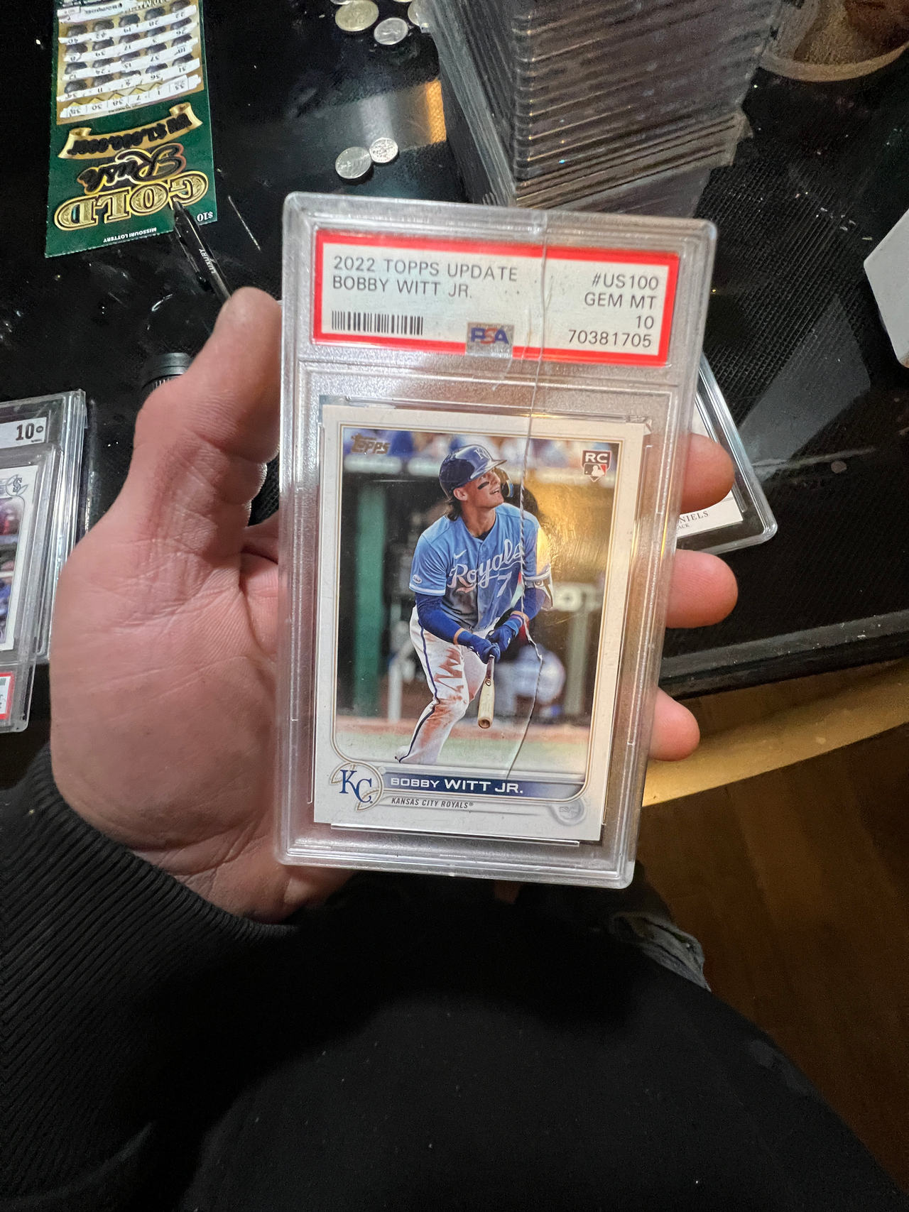 2022 Topps Update Bobby Witt Jr. #US100 PSA 10
