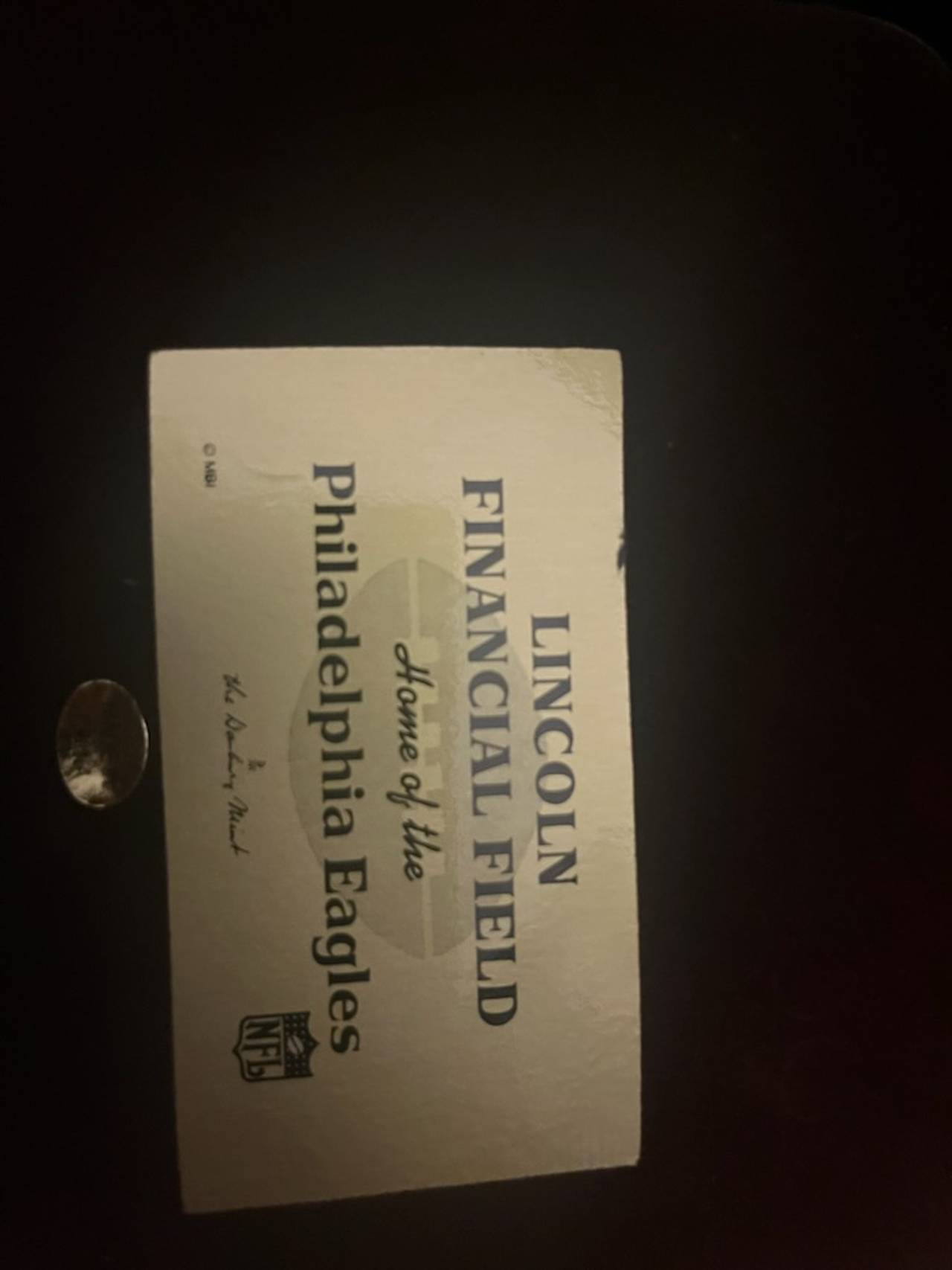 Danbury Mint Philadelphia Eagles Lincoln Financial Field Stadium Replica