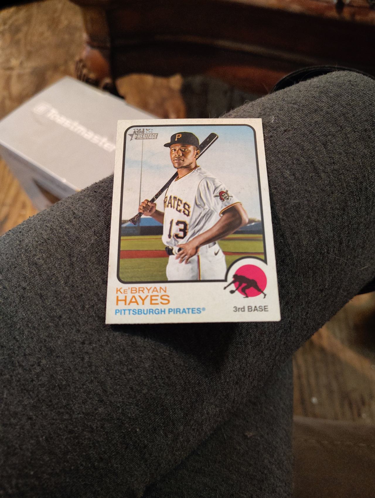 2021 Topps Heritage Ke'Bryan Hayes Rookie Card #363
